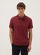 Red pure cotton polo shirt regular fit_1