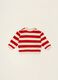 Multicolour striped cotton-blend baby sweatshirt, regular fit_0