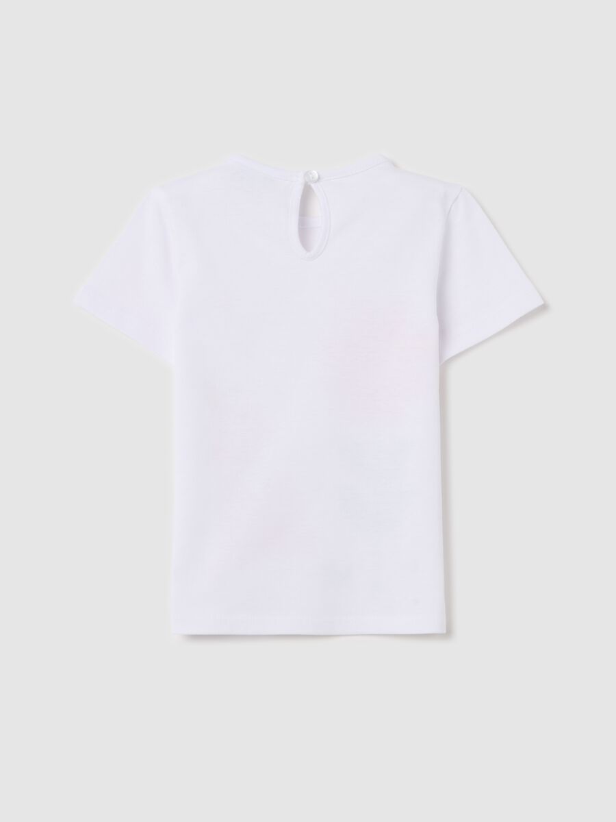 Cotton T-shirt with rabbits print_1