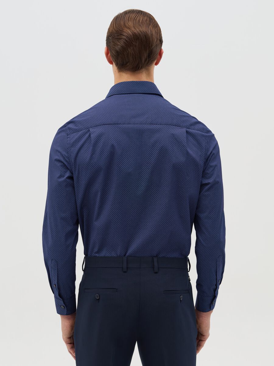 Regular-fit shirt with micro pattern_2