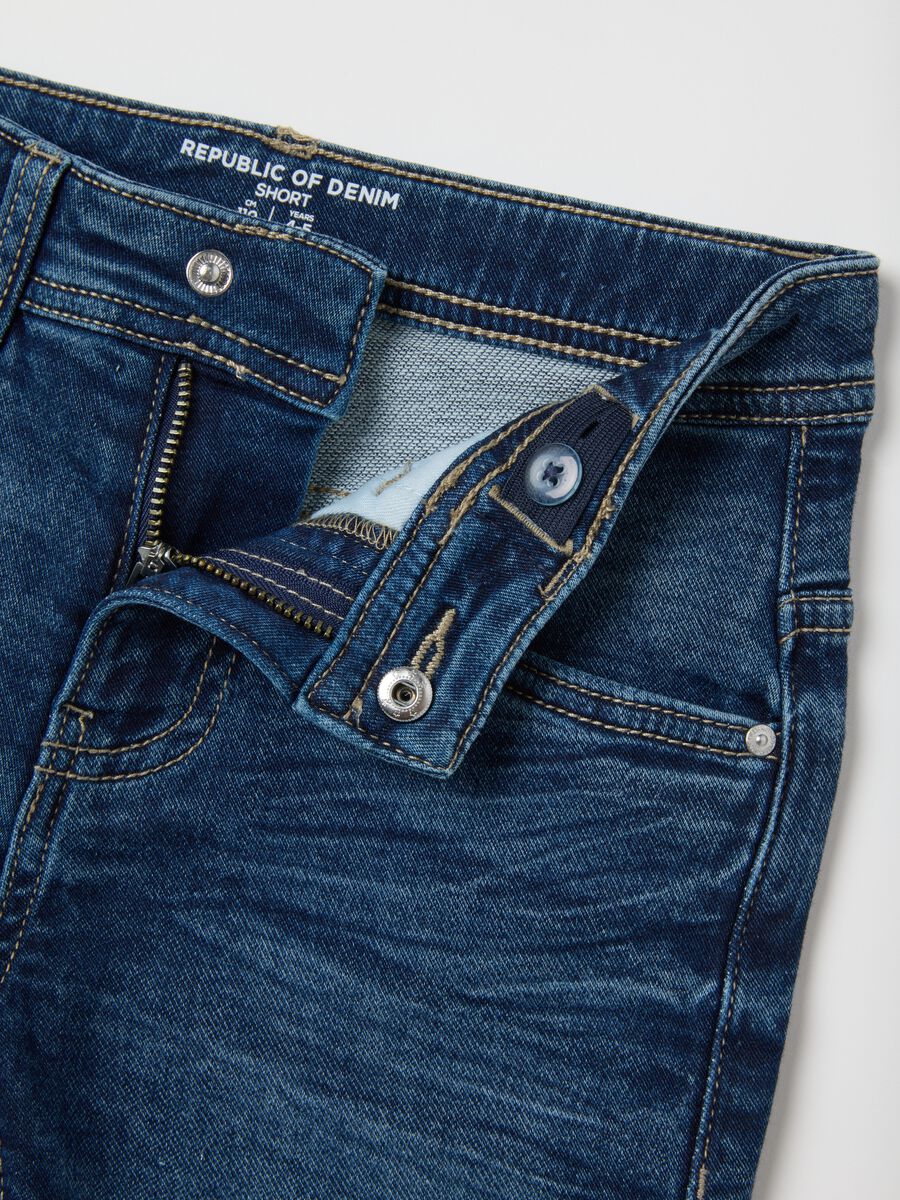 Boys' regular fit denim shorts_2
