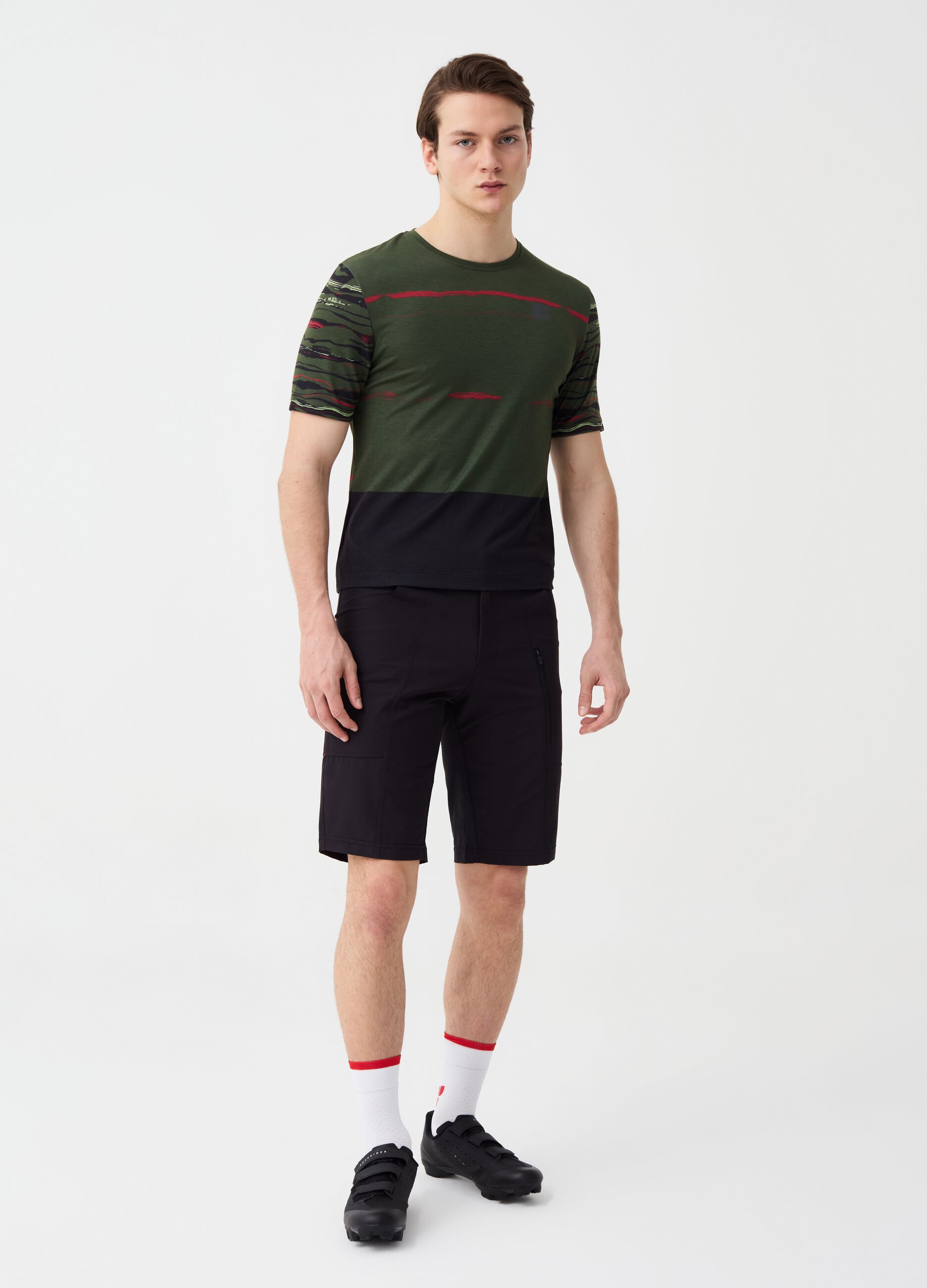 Ovs T-shirt ciclista bicolore Urban Riders