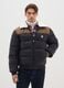 Multicolour padded jacket with zip_1