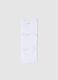 Pure White Cotton Baby Bodysuit Tripack_3