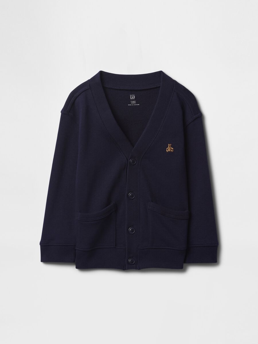 Blue Cotton Cardigan GAP Kids_0
