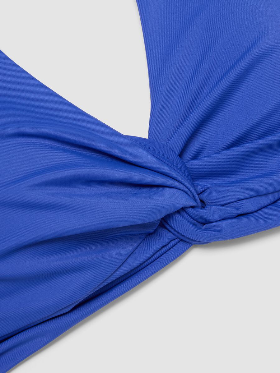 Top bikini blu in tessuto elasticizzato_5