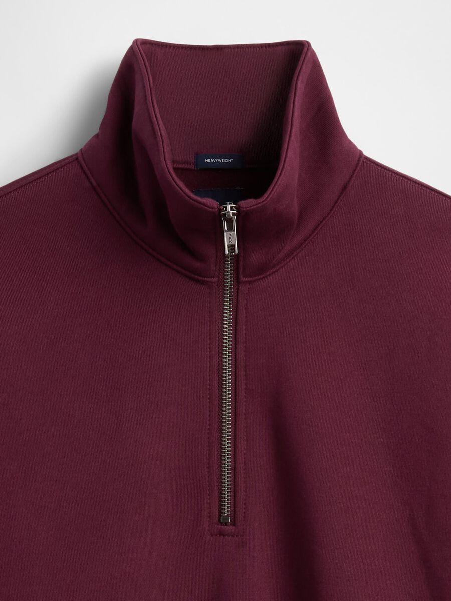 Purple Half-Zip Sweatshirt_4