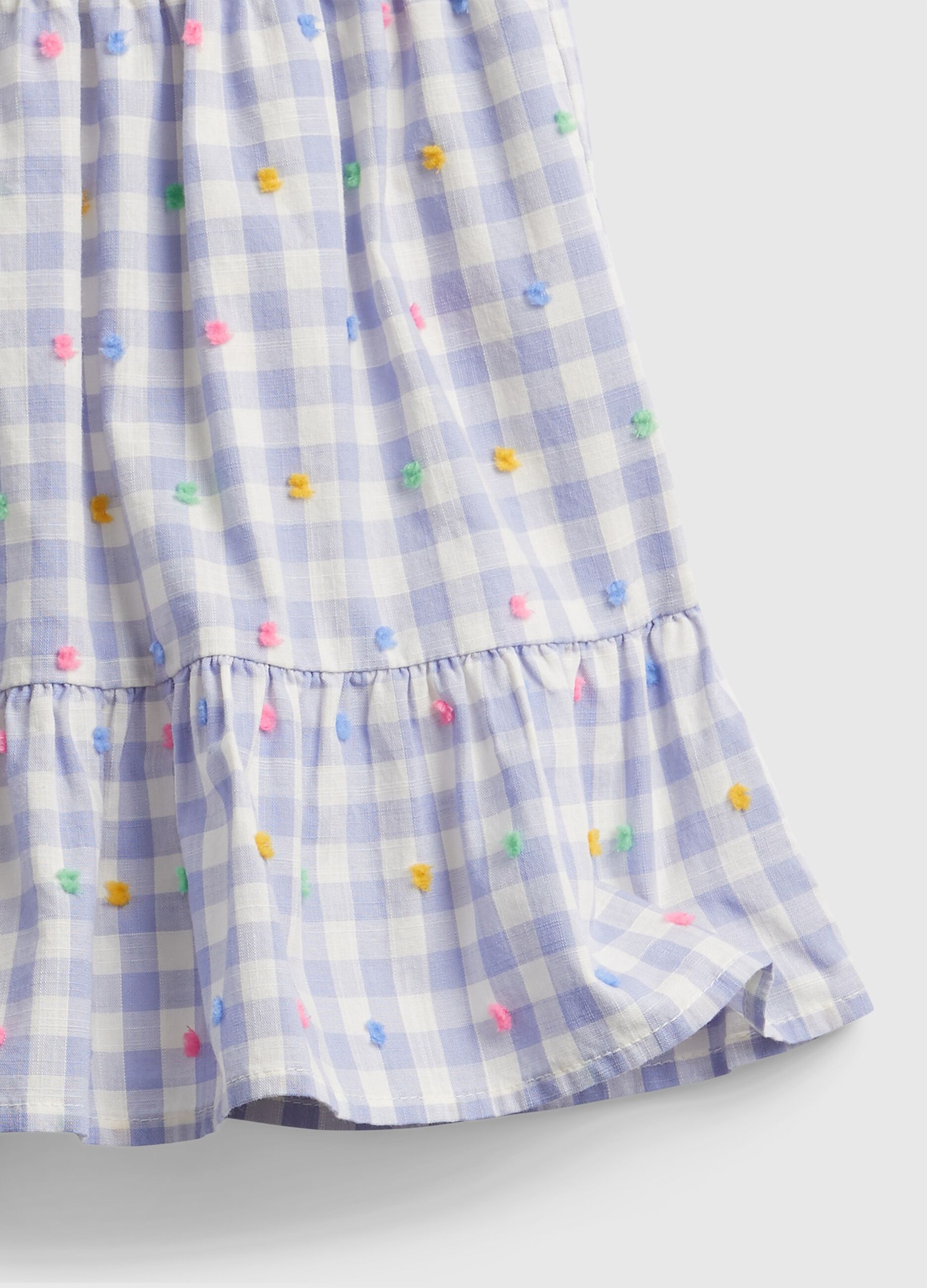 Skirt with Vichy pattern