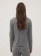 Grey pyjama T-shirt in cotton-viscose blend_3