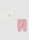 Multicolour pure cotton baby girl outfit_0