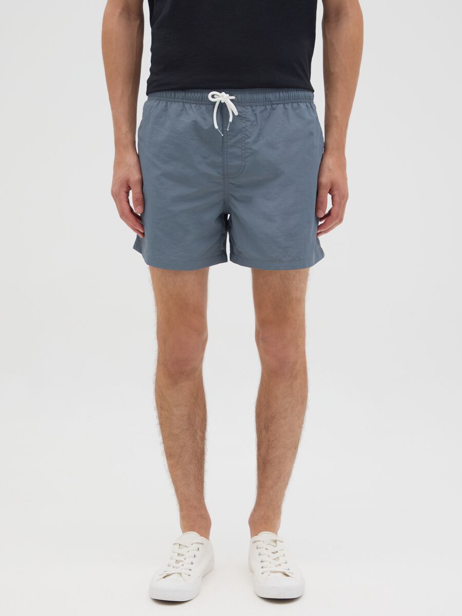 Blue Swim Shorts Ovs_1
