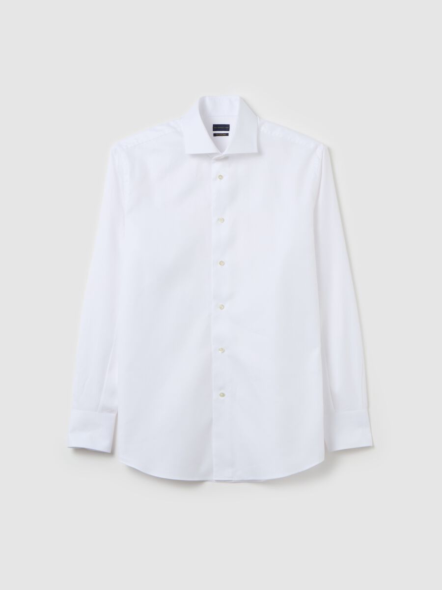 Cotton shirt with regular fit_4