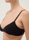 Black stretch cotton bra with thin straps_5