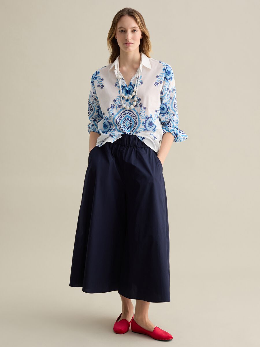 Short Sleeve Floral Print Shirt_1