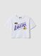 White pure cotton short-sleeve T-shirt_3