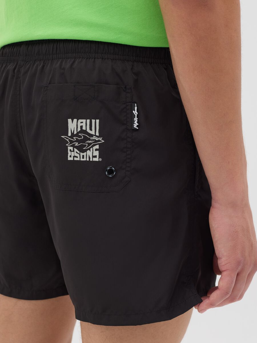 Black Maui Swim Shorts_3