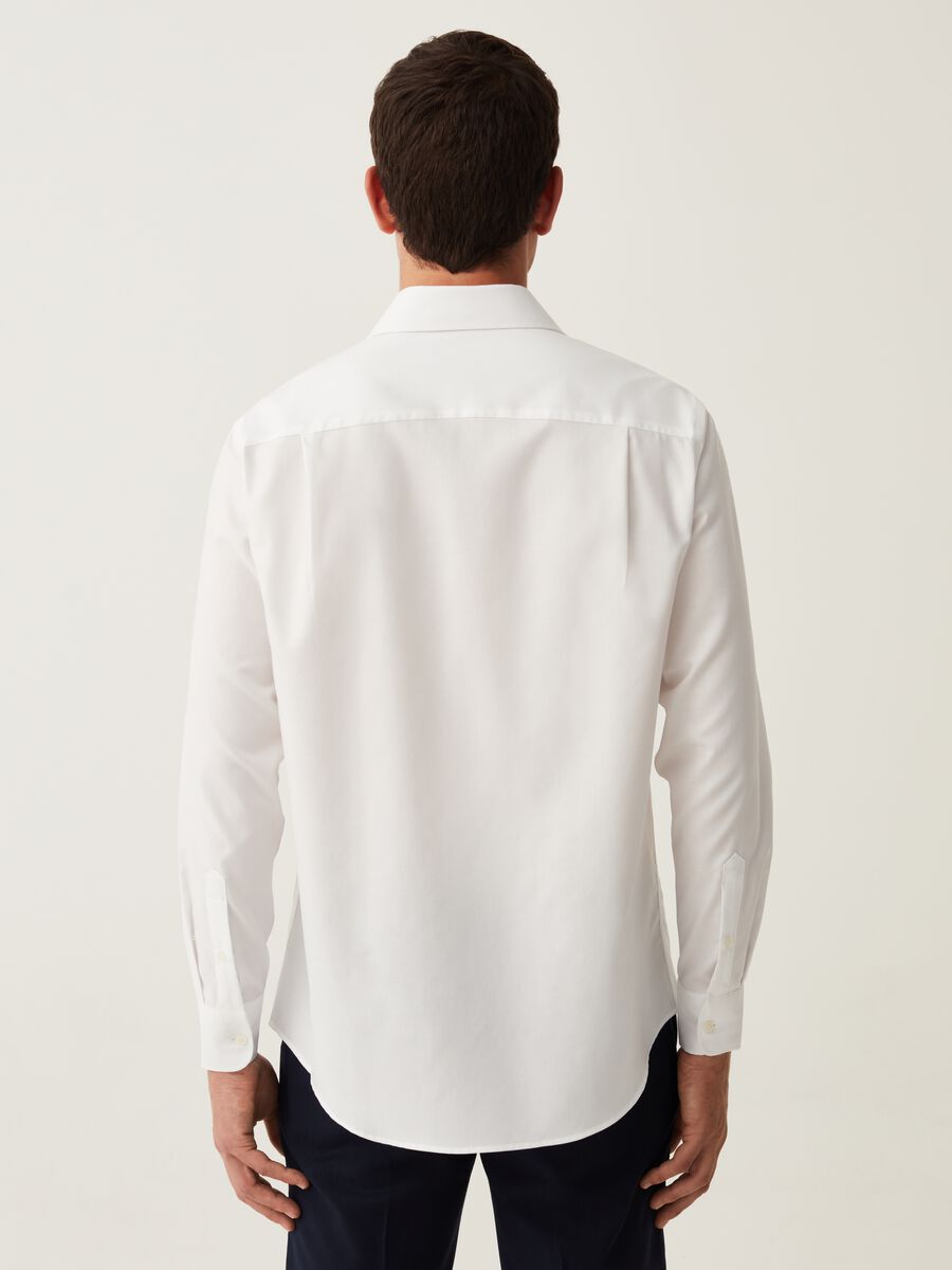 Camicia regular fit in cotone oxford no stiro_2