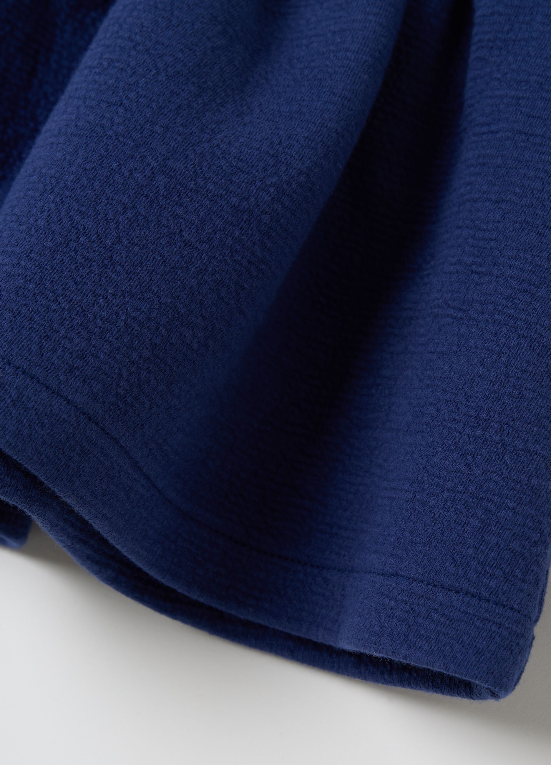 Pinafore in fleece with frills