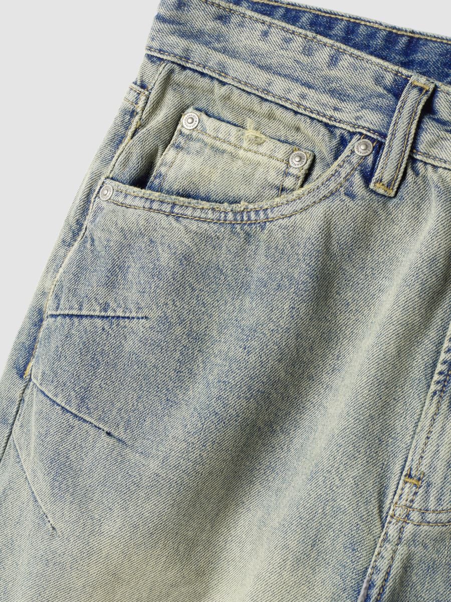 Wide Leg Denim Vintage Light Blue_7