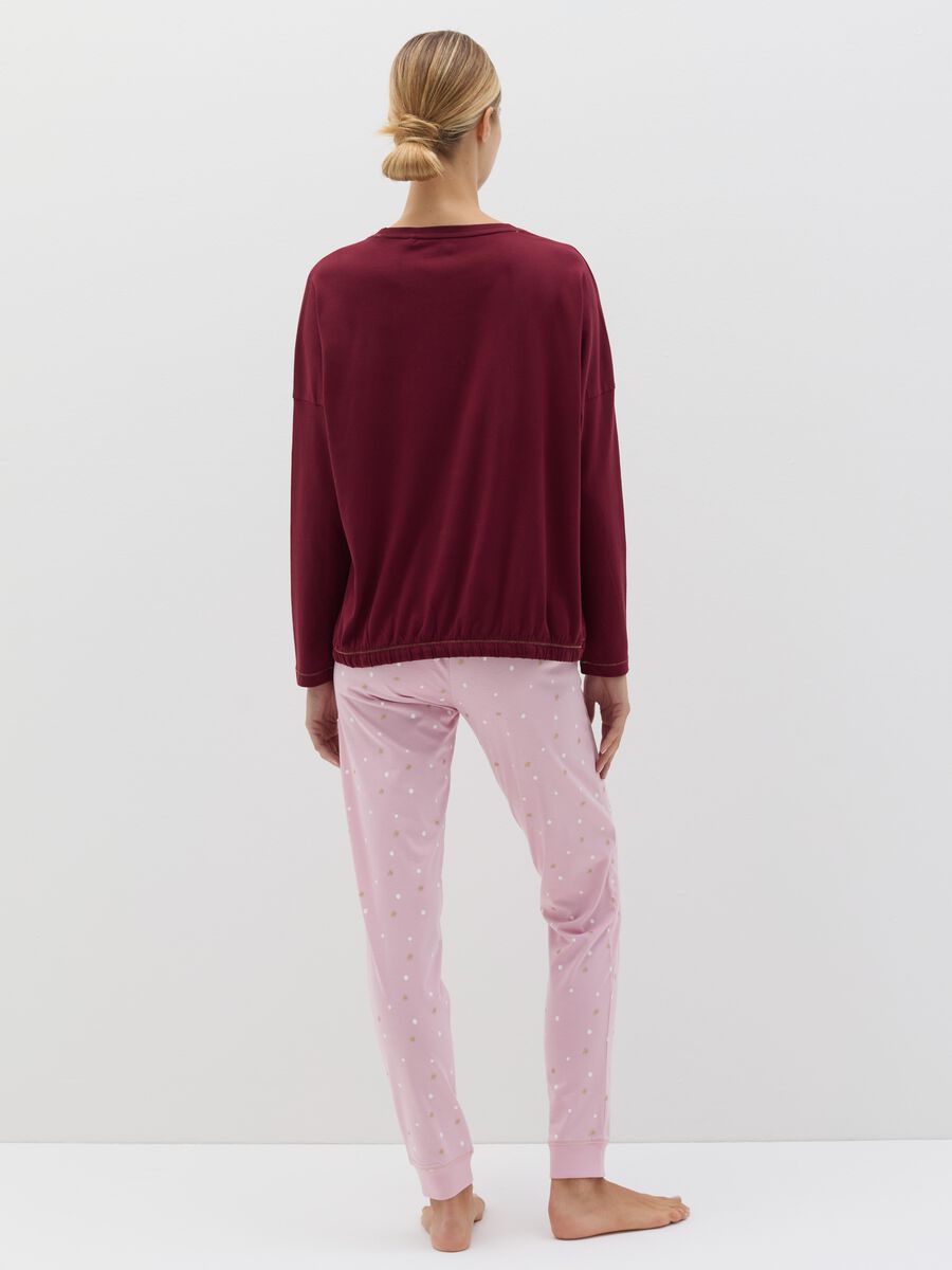 Long pyjamas with "It's Winter Time" print_3
