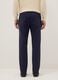 Slim Fit Elasticated Cotton Blue Trousers_2