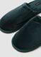 Padded green slippers for home_2