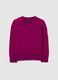 Purple girl's pure wool jumper_3