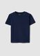 Boys&rsquo; blue pure cotton T-shirt, regular fit_0