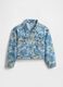 Multicolour Denim Jacket with Flowers_4