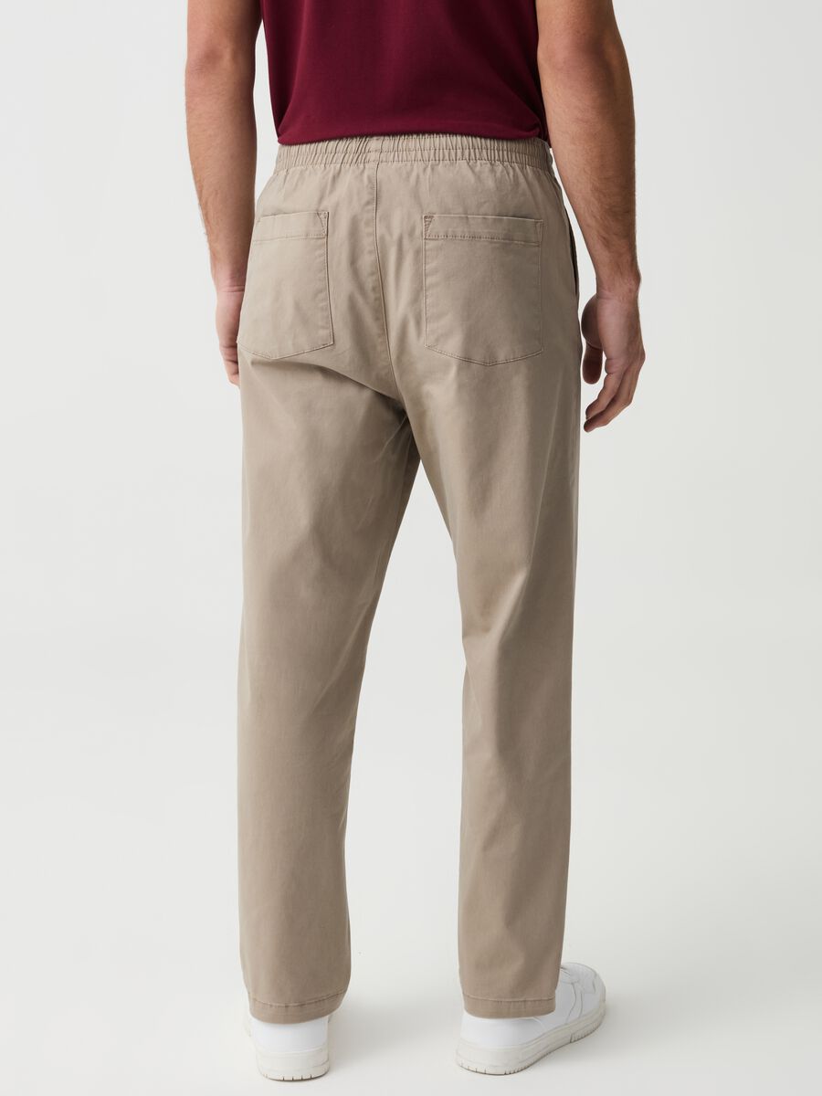 Relaxed-fit chino jogger trousers_2