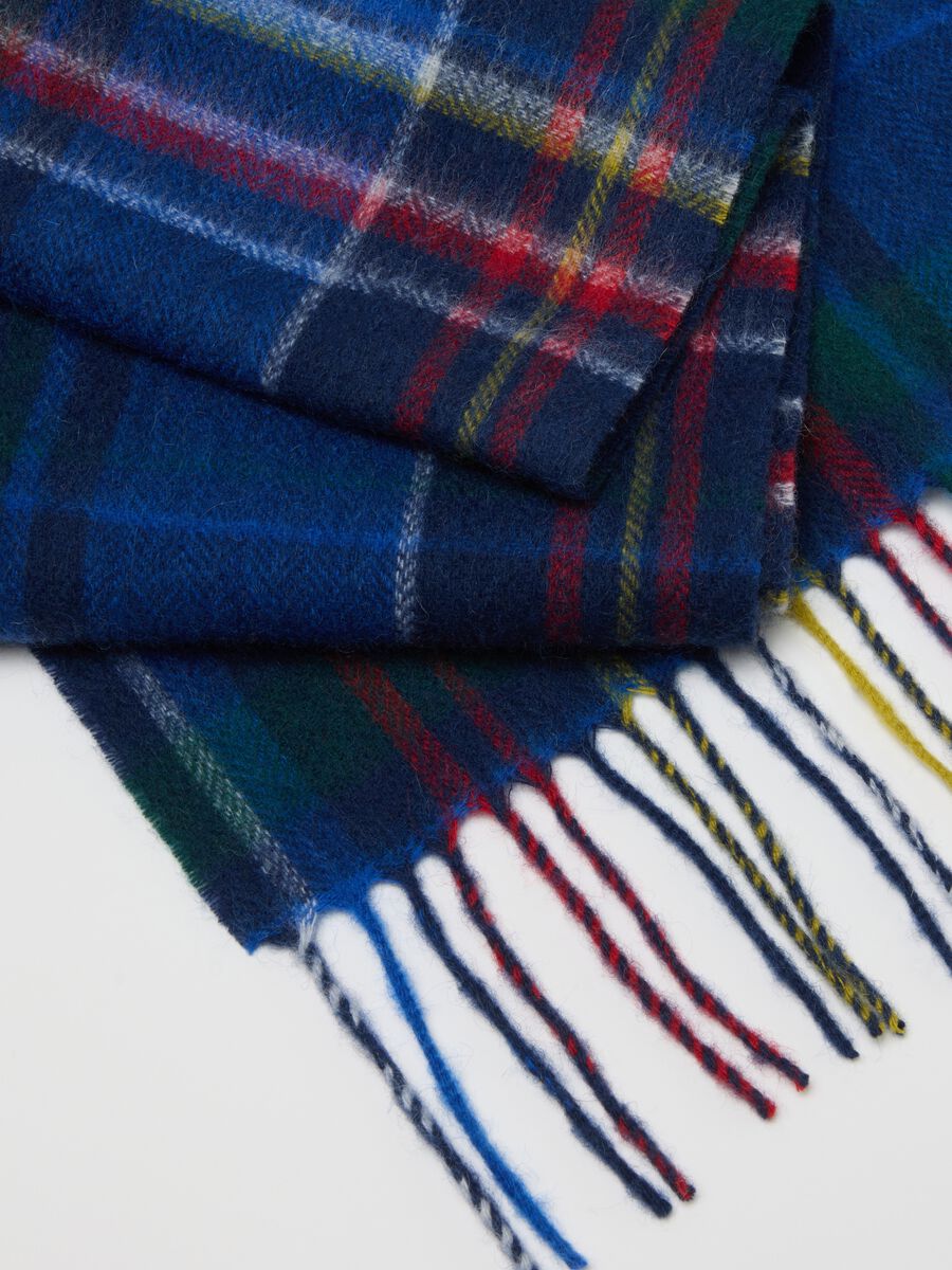 Blue Wool Scarf_2