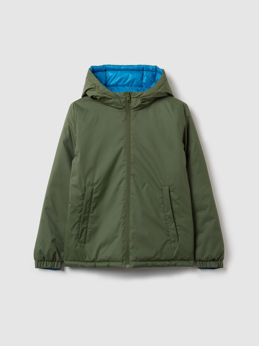 Reversible waterproof ultralight down jacket_3