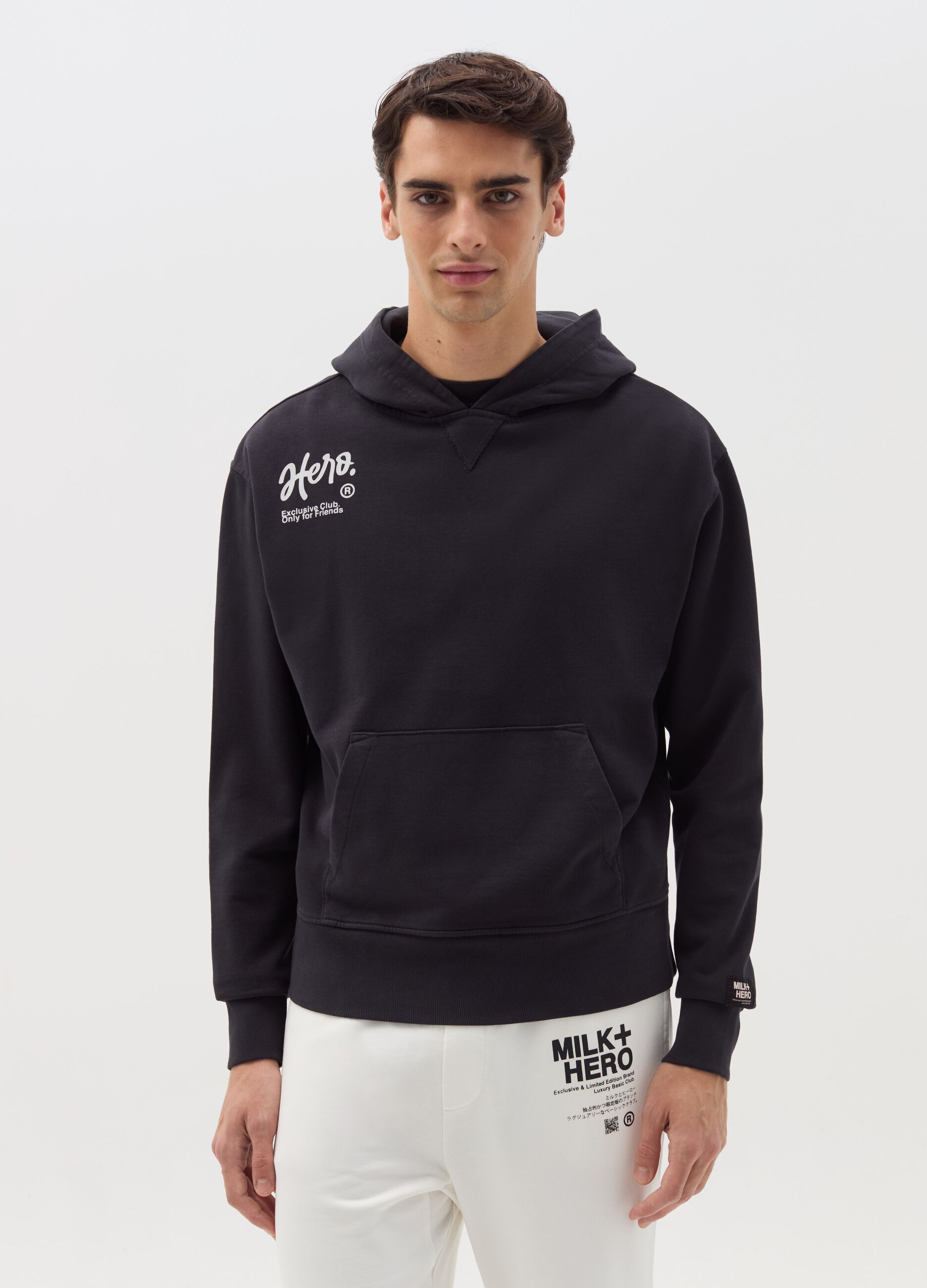 Hoodie with print