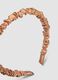 SINCERELY HAIR Mocha Satin Headband_2