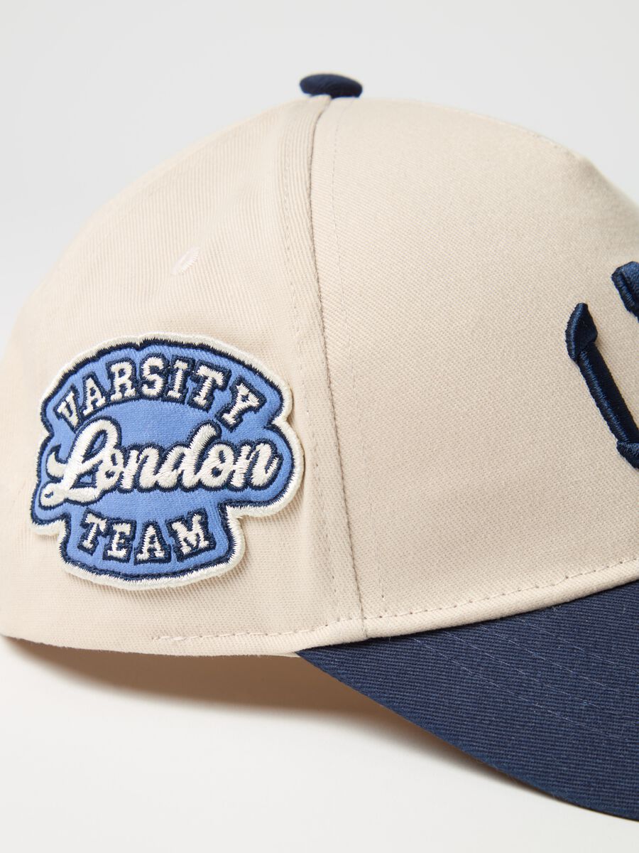 Berretto da baseball con patch e ricamo "LND"_2