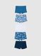 Multipack boxer in cotone elasticizzato multicolor da ragazzo_0