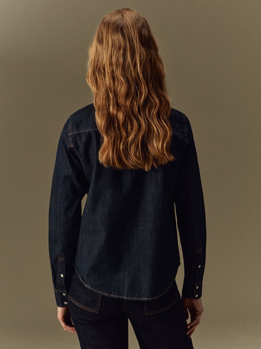 Camicia western in denim_2