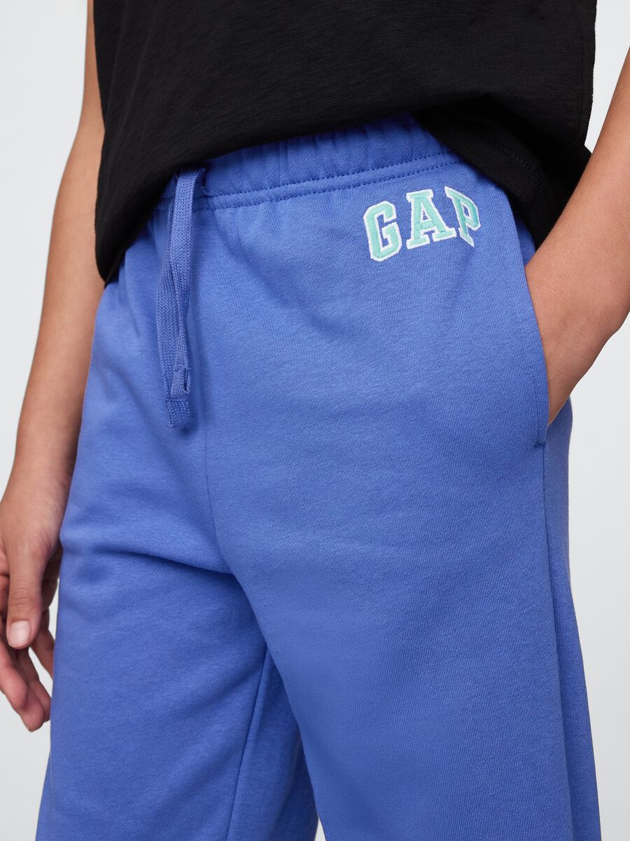 Pantaloni jogger in misto cotone_3