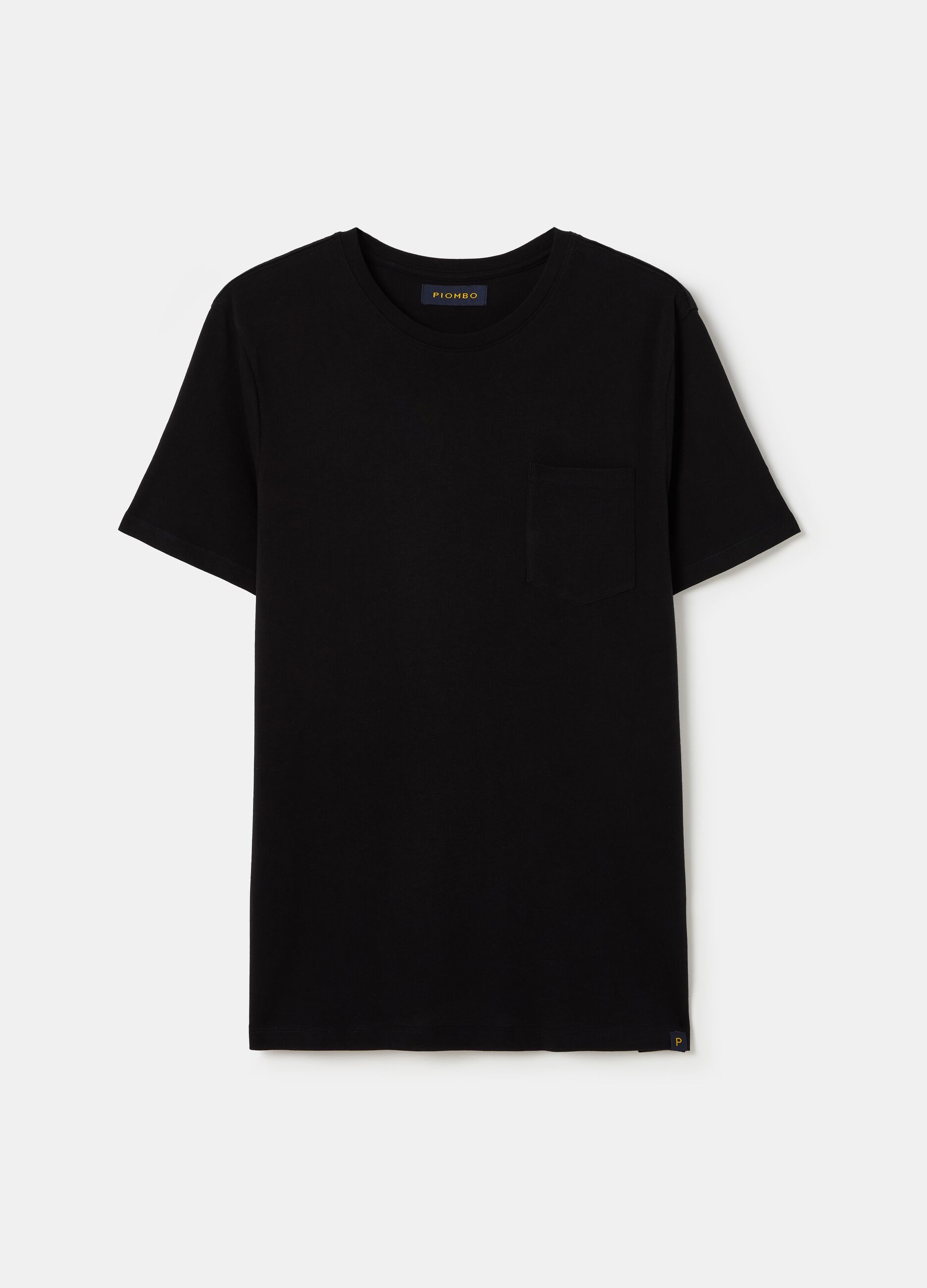 T-shirt in cotone Supima con tasca
