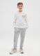 Boy's regular grey cotton trousers_0