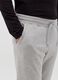 Fleece joggers with drawstring_3