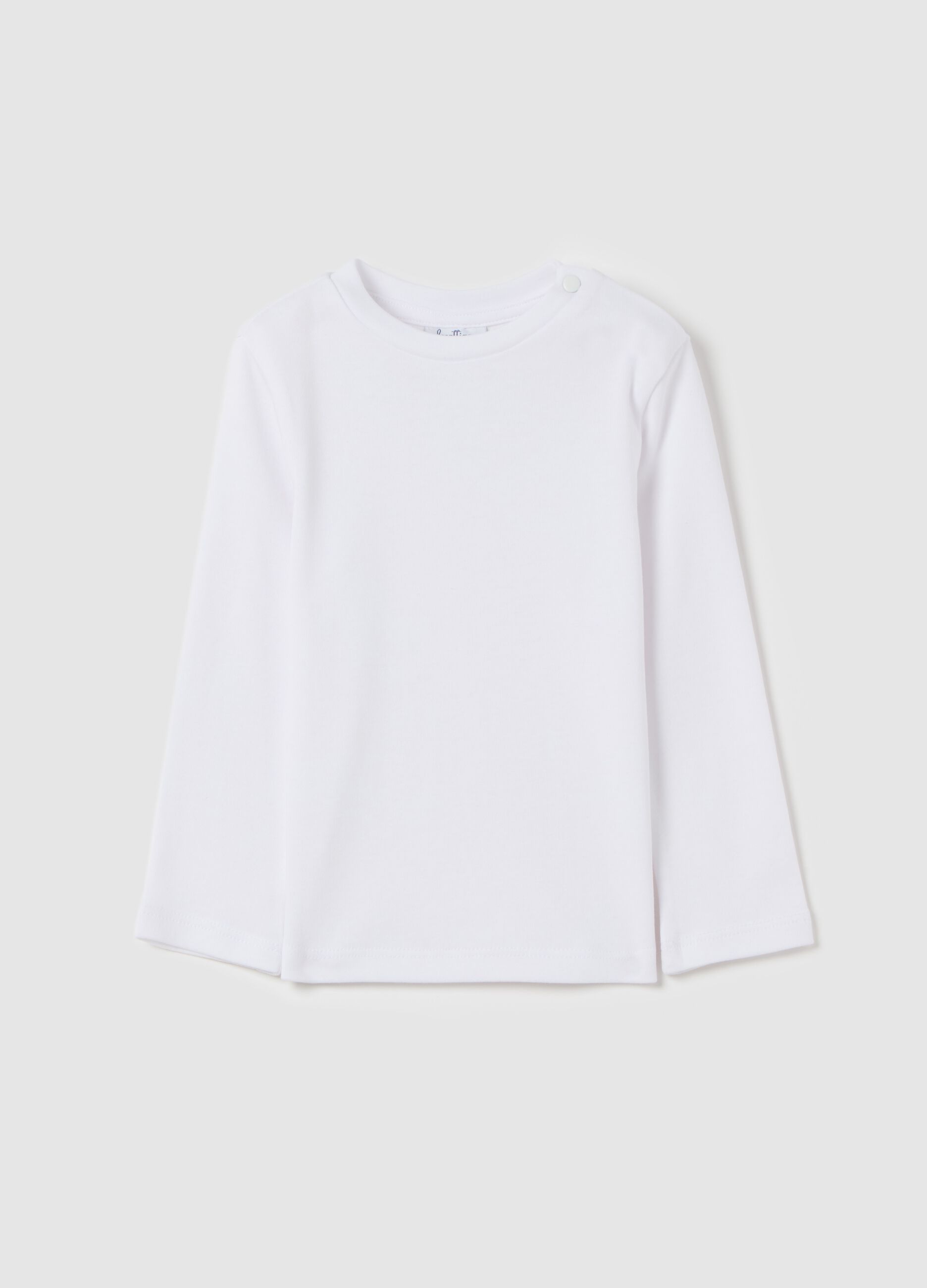 Long-sleeved T-shirt in cotton