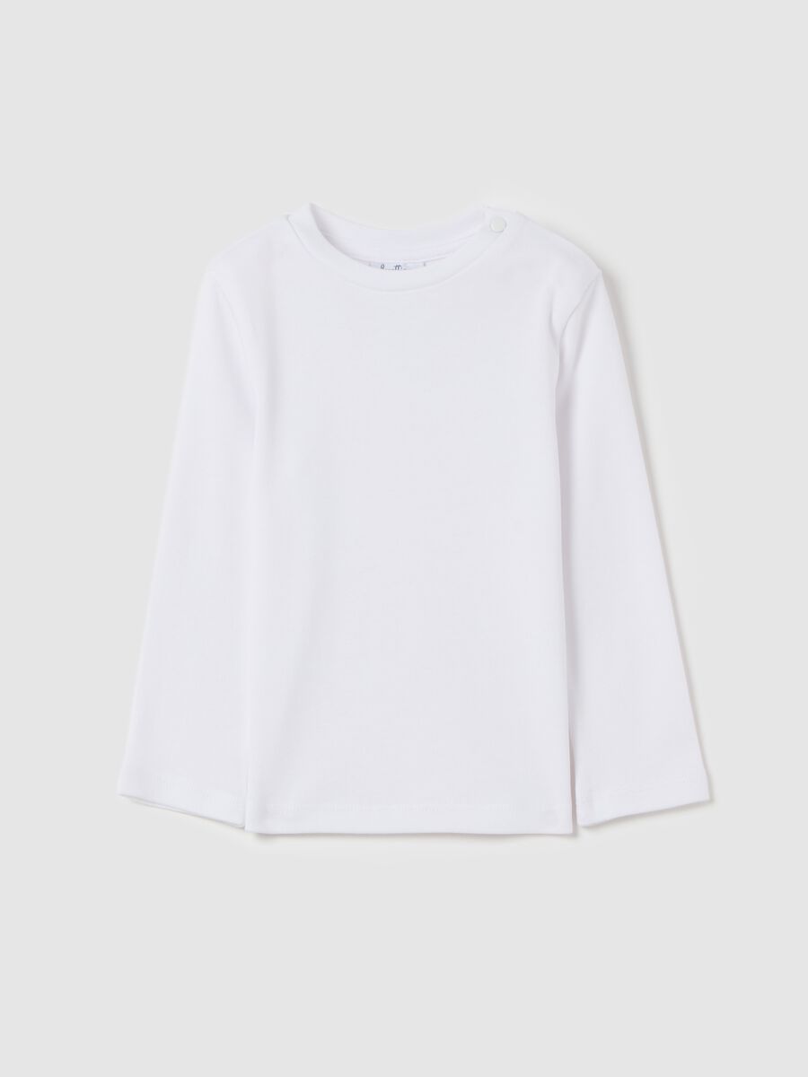 Long-sleeved T-shirt in cotton_0