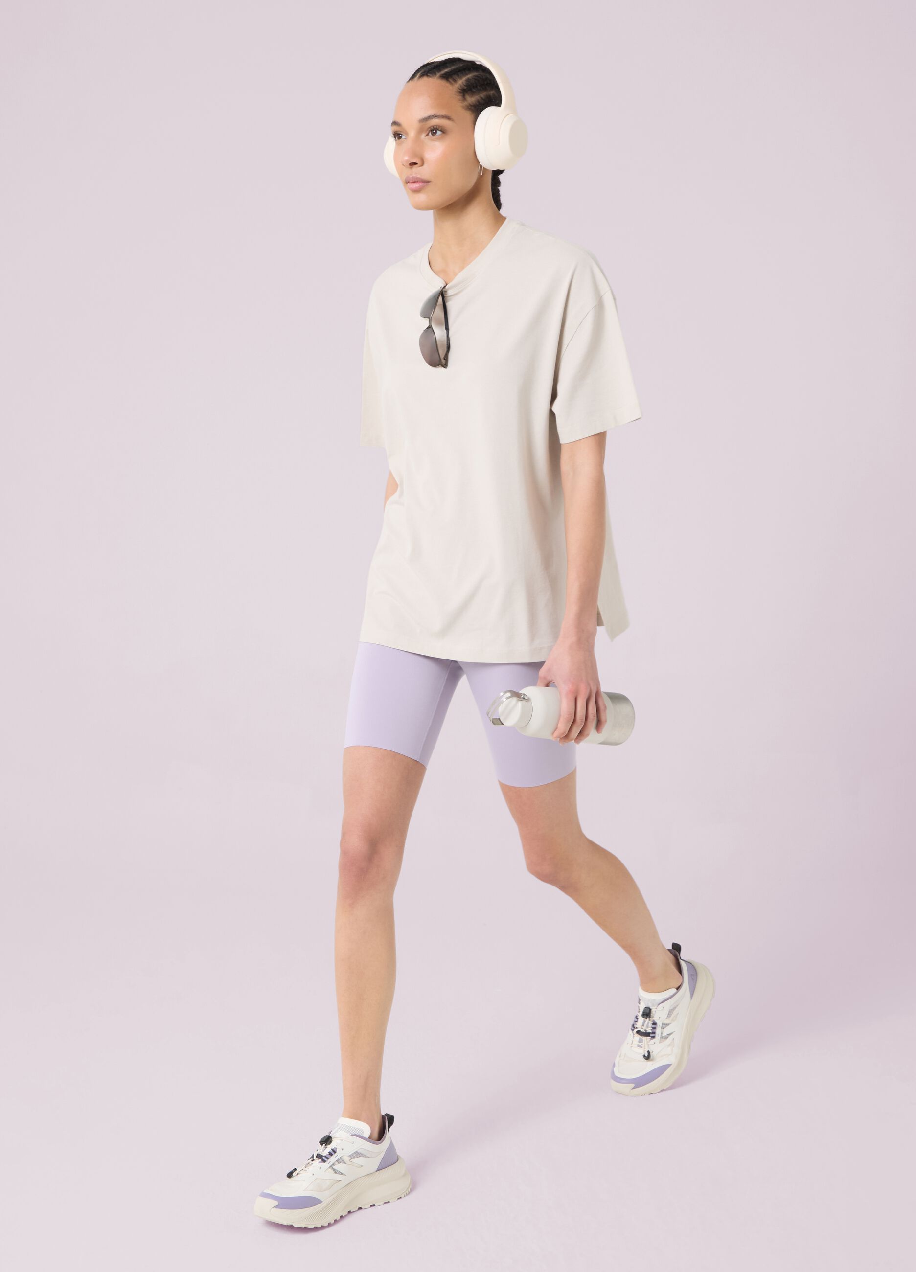 T-shirt over in cotone elasticizzato ALTAVIA STUDIO