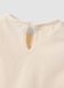 Maglietta beige in puro cotone organico con stampa orsetti per bimba_2
