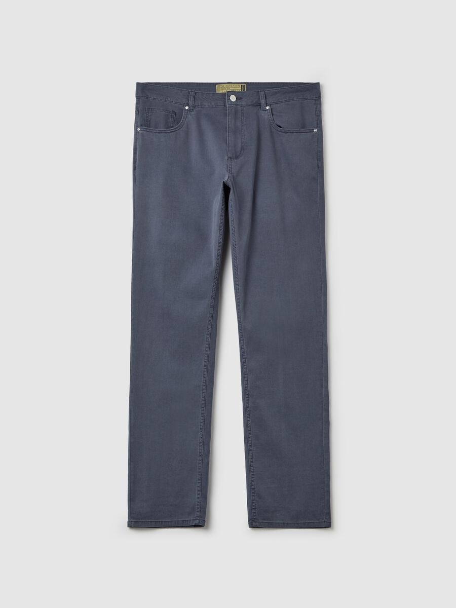 Slim-fit trousers with five pockets_4