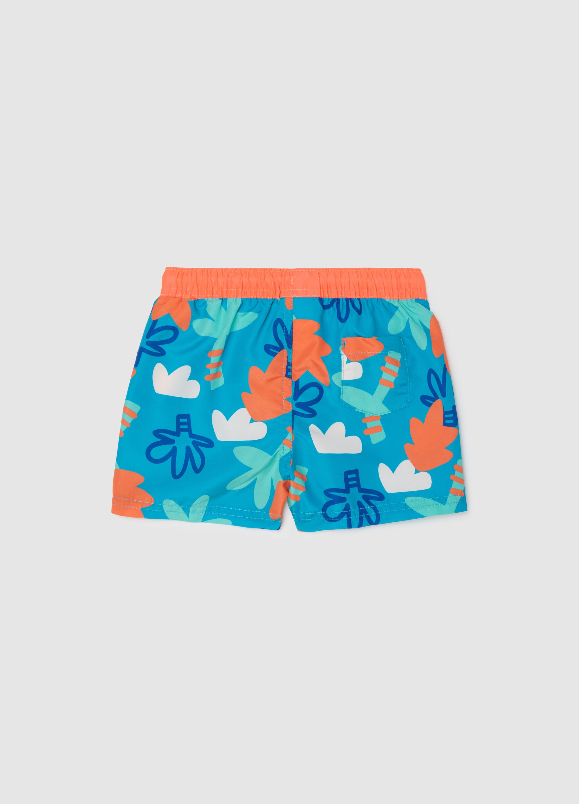 Children's multicolour blend regular fit swim shorts