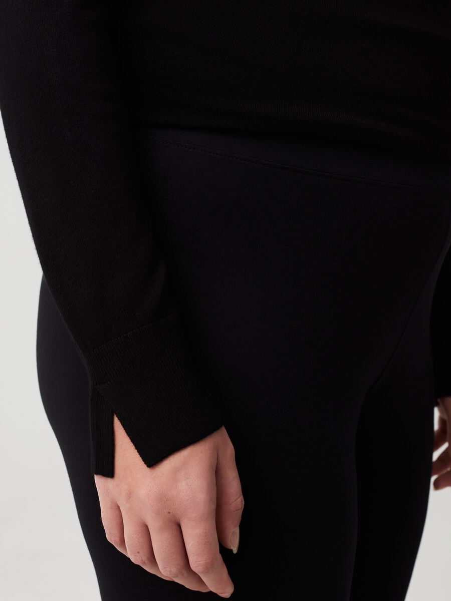 Leggings bootcut fit stretch Curvy_3