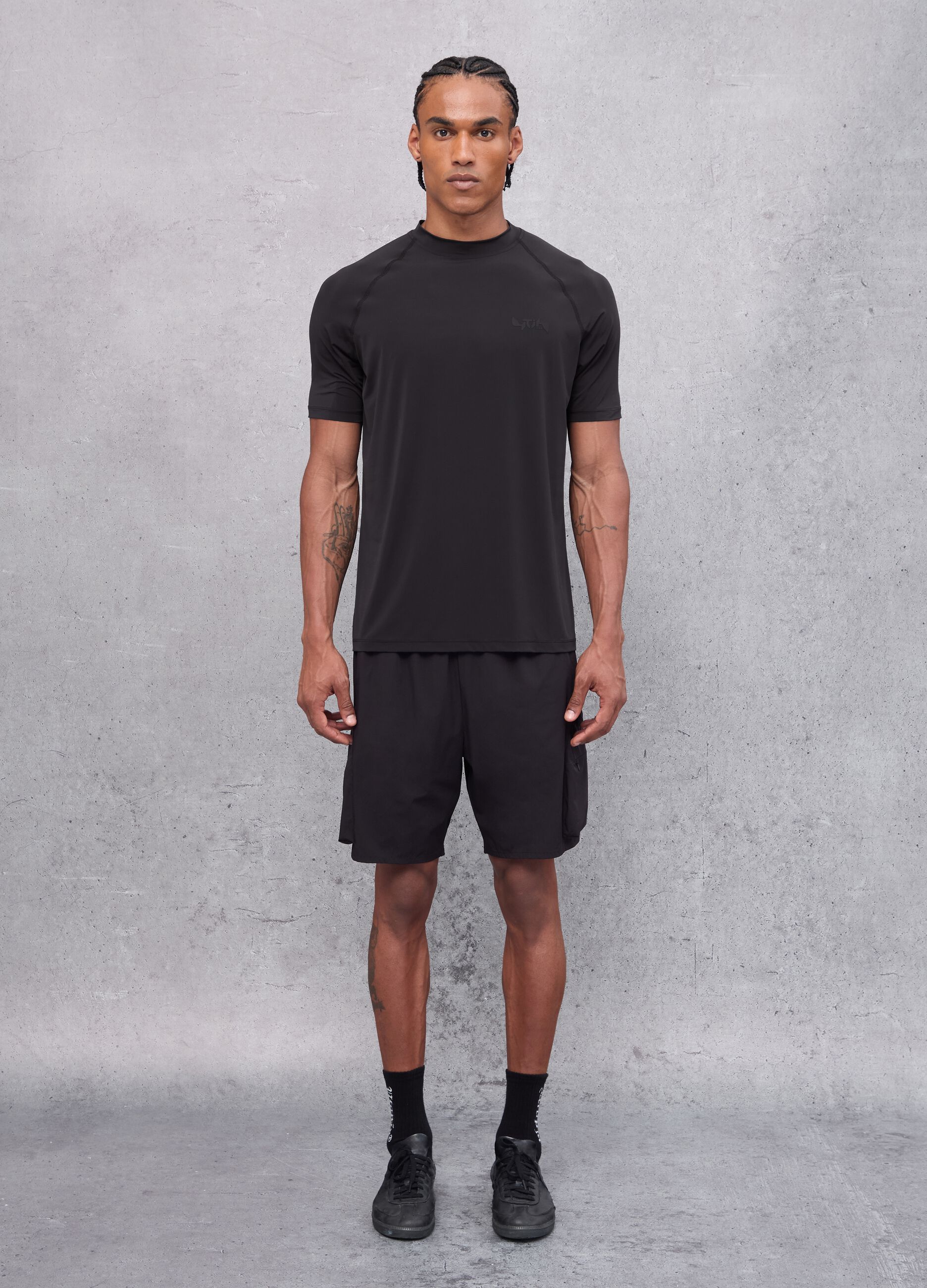 Technical Cargo Shorts Black