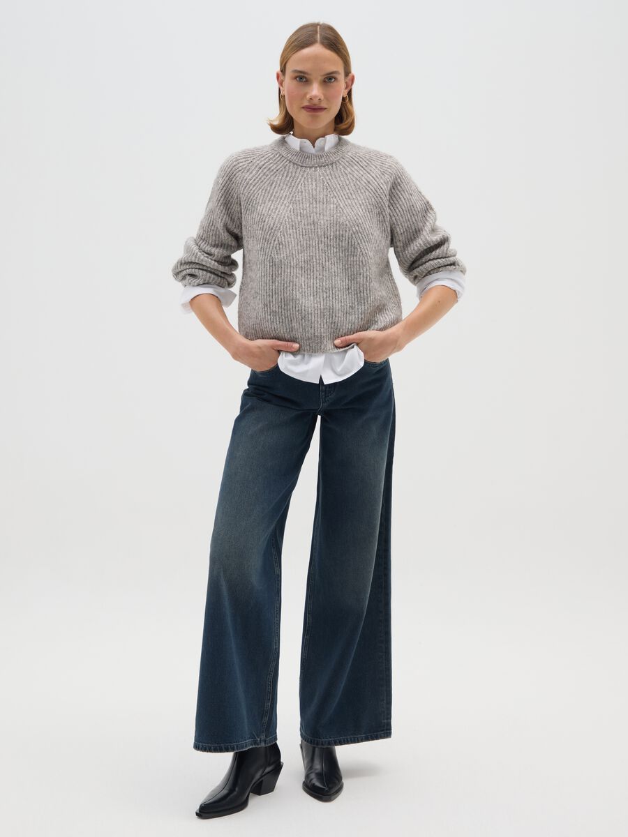 Grey Regular Fit Jumper_1